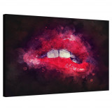 Tablou Canvas, Tablofy, Bite Lips, Printat Digital, 100 &times; 70 cm