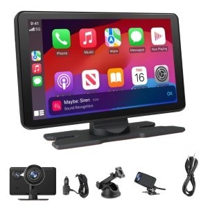 Player CarPlay și Android Auto Universal 9 inch + Cameră Trafic + Cameră