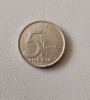 Belgia - 5 franci / francs (1998) Regele Albert II - monedă s331, Europa