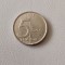 Belgia - 5 franci / francs (1998) Regele Albert II - monedă s331