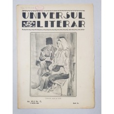 REVISTA &#039;UNIVERSUL LITERAR&#039;, ANUL XLII, NR. 15, 11 APRILIE 1926