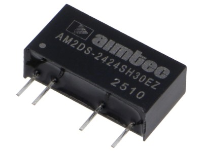 Convertor DC/DC AIMTEC 2W 24V 84mA SIP7 foto