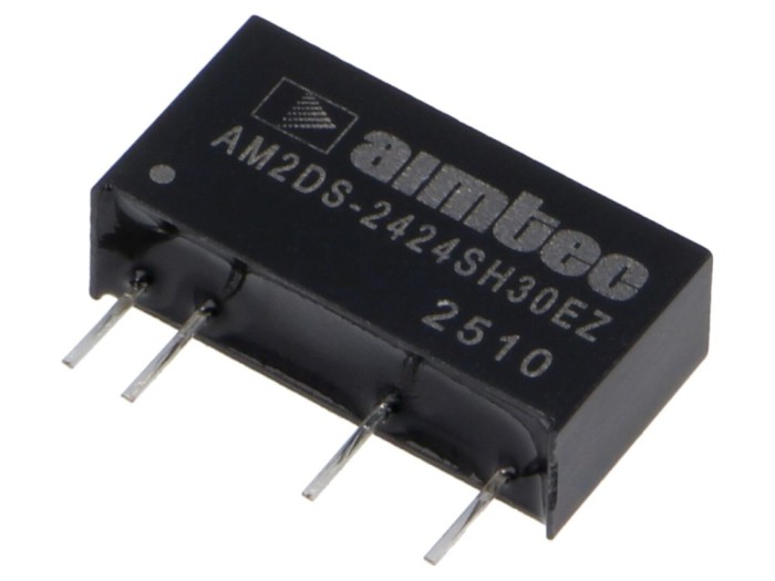 Convertor DC/DC AIMTEC 2W 24V 84mA SIP7