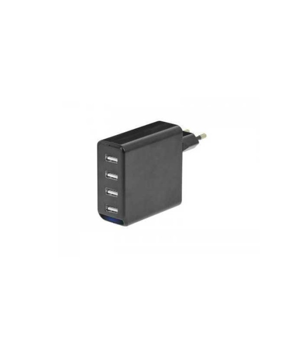 Alimentator USB 230V TA 480 USB 4 iesiri 4.8A negru Trevi