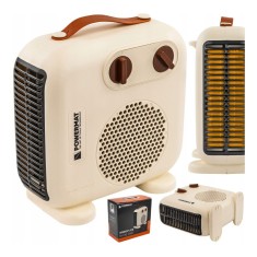 Aeroterma pentru incalzire, putere 2000 W, Powermat