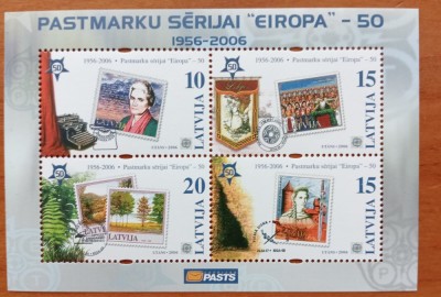 LETONIA-2006-EU-CEPT-COLITA-MNH-Nestampilate foto