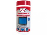 Servetele curatare cu dispenser rotund 100/set CCM