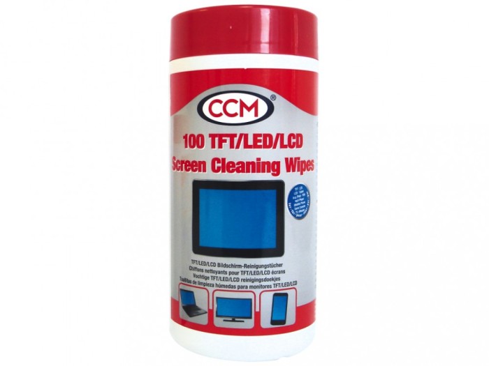 Servetele curatare cu dispenser rotund 100/set CCM