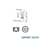 Bec frana w16w 12v set 10 buc philips UNIVERSAL Universal #6, Array