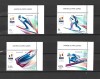 ROMANIA 2018 - JO DE IARNA PYEONGCHANG, TABS IN LIMBA ENGLEZA, MNH - LP 2180, Nestampilat