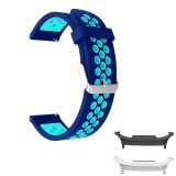 Curea din silicon compatibila cu Samsung Galaxy Watch8 Classic 46mm, Olympic Blue