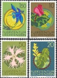 Liechtenstein 1971 - Flora, flori, serie neuzata