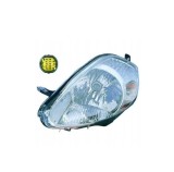 Far Fiat Punto Grande (199) 09.2005-10.2008 Valeo partea Stanga, cu rama gri, tip bec H4, reglaj electric