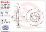 BREMBO 09.A905.11 PRIME LINE - UV Coated Disc frana