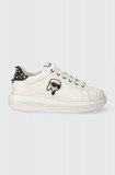 Cumpara ieftin Karl Lagerfeld sneakers din piele KAPRI culoarea alb, KL62529N
