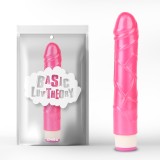 Vibrator Natural Basic Pulsator Roz, [ 23 cm x 4,3 cm ]#
