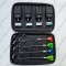 SET 4 Avertizori TLI07 CU 4 Swingeer MKM2 cu iluminare si penar transport