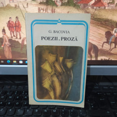 George Bacovia, Poezii, Proză, postfață, bibliografie Ion Bogdan Lefter 1983 077