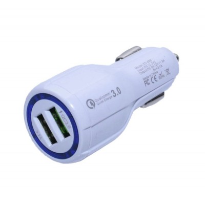 Incarcator auto USB, 2xUSB 3.0, 12-24V, 3.1A, 196838 foto