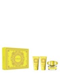 Set cadou Versace Yellow Diamond (Apa de toaleta 50 ml + Lotiune de corp 50 ml + Gel de dus 50 ml), pentru femei