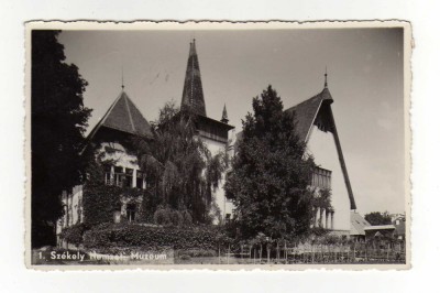 MUZEUL SECUIESC NR 1 SFANTU GHEORGHE STAMPILA DE GARA SEPSISZENTGYORGY foto