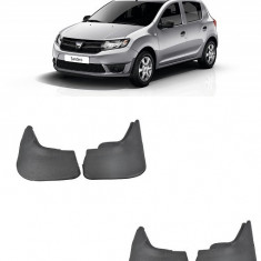 Set Aparatori noroi dedicate Dacia SANDERO 2012-2017 (Fata+Spate)