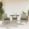 Gossi set mobilier gradina perne 3 piese gri deschis poliratan sticla