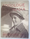 SOCIOLOGIE ROMANEASCA -DIMITRIE GUSTI - ANUL IV NR.4-6 1939