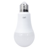 Bec inteligent LED PNI SmartHome SM9W, 9W, E27, WiFi, Lumina reglabila 2700-6500K, Compatibil Google Home Alexa