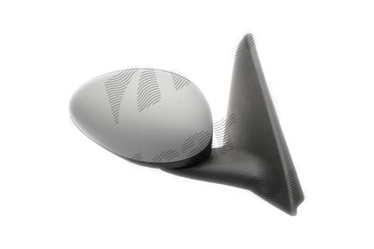 Oglinda exterioara Alfa Romeo 147 (937), 10.2000-10.2004, 147 (937), 10.2004-05.2010 , partea Stanga, culoare sticla crom, sticla plana, carcasa grun