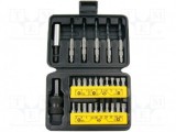 Set 27 Capete Surubelnita Torx Imbus Philips Pozidriv Plat + Adaptor Magnetic
