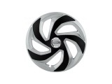 Set 4 Capace Rex Gri-Negru R16