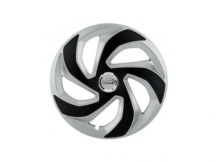 Set 4 Capace Rex Gri-Negru R16