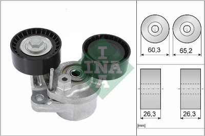 INA 534 0482 10 Intinzator curea, curea distributie foto