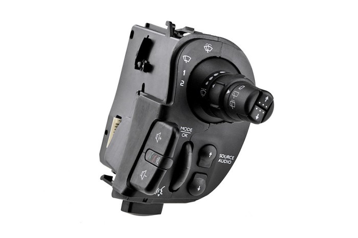 Maneta semnalizare, comutator lumini Renault Clio 3 2005-, Kangoo 2008-, Modus 2005-, Comutator Pentru Radio Si Stergatoare Cu Bluetooth, NTY EPE-RE-