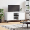 VidaXL Comodă TV, alb, 104x35x50 cm, lemn compozit