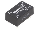 Convertor DC/DC 3W 36-75V la 12V/-12V THT