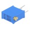 Trimer multitura, 1k&Omega;, 3/8 inch, 500mW, VISHAY - T93XB102KT20