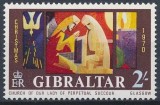 Gibraltar 1970 - Craciun, neuzat