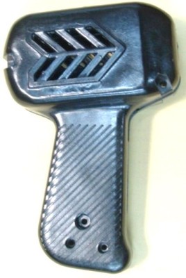 Carcasa pistol romanesc ebonita neagra foto