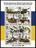 Timbre Togo 2022: Ucraina vs. Invazia Rusă - Colecție Rară [10] tematică Ucraina