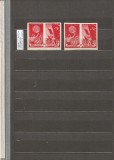 ROMANIA 1949 LP 257 LP 257 a PRIETENIA ROMANO-SOVIETICA DANTELAT+NEDANTELAT MNH, Nestampilat