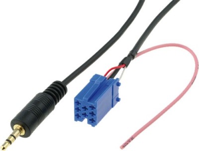 Cablu adaptor AUX, Becker, Blaupunkt, VDO foto