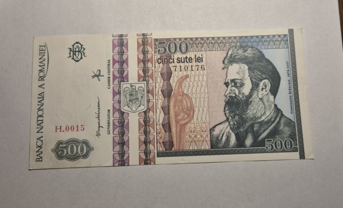 500 lei 1992 UNC