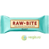 Baton Raw cu Arahide fara Zahar Adaugat si fara Gluten Ecologic/Bio 50g