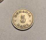 5 bani 1900 Aunc Unc