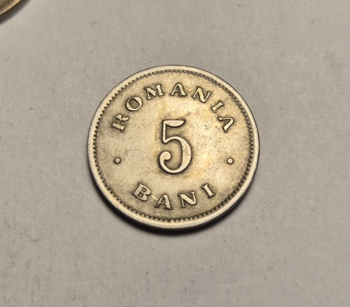 5 bani 1900 Aunc Unc