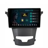 Cumpara ieftin Navigatie 2K HUB64 Ssangyong Korando (2013-2019), 4GB RAM, Android 13, Octacore, Slot Sim 4G, DSP, GPS, Wi-FI, Carplay, Android Auto, USB, Bluetooth,