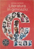 LITERATURA IN GIMNAZIU-SERGIU SERBAN