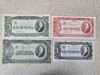 Rusia Set 1+3+5+10 Cervonets 1937 Rar